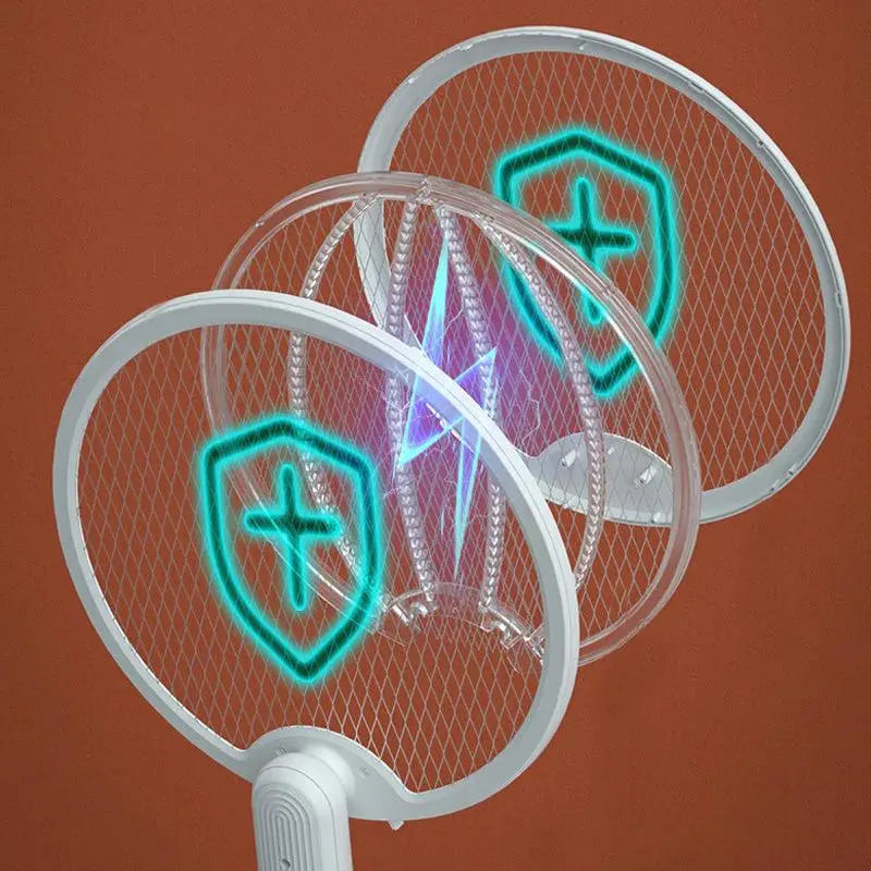 HG-Green Zapinator - Eco-Friendly Electric UV Mosquito Swatter with Built-in Battery